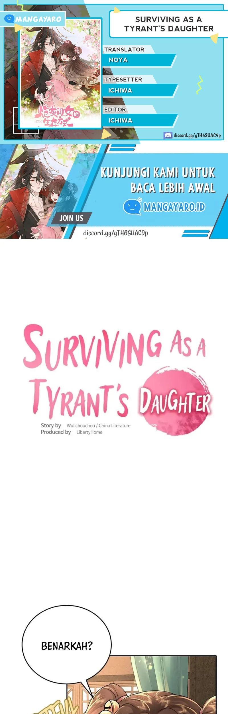 Baca Komik Surviving as a Tyrant’s Daughter Chapter 56 Gambar 1