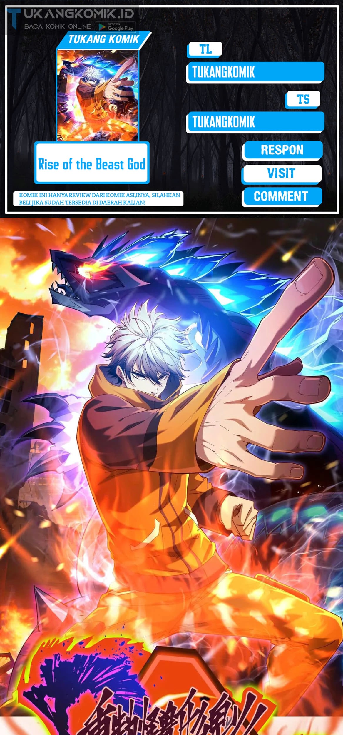Baca Komik Rise Of The Beast God Chapter 39 Gambar 1