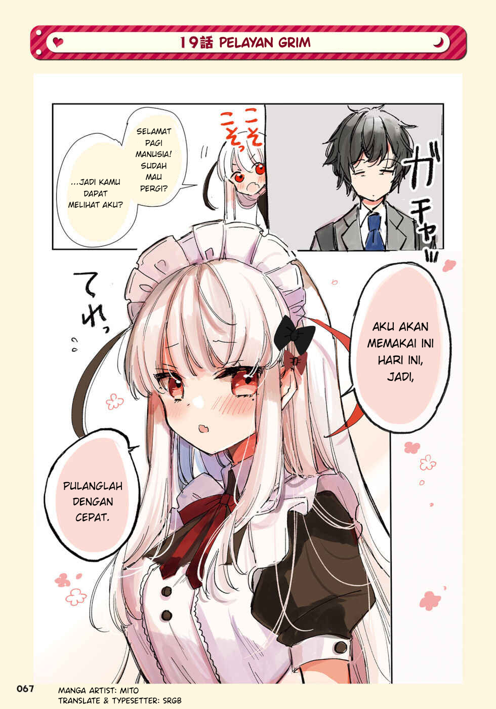 Baca Komik The Grim Reaper Falls in Love With a Human Chapter 19 Gambar 1
