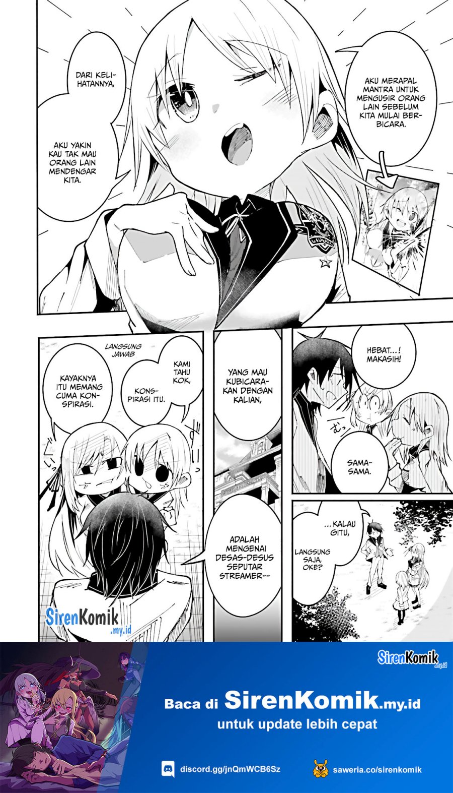Isekai de Haishin Katsudou wo Shitara Tairyou no Yandere Shinja wo Umidashite Shimatta Ken Chapter 17 Gambar 11
