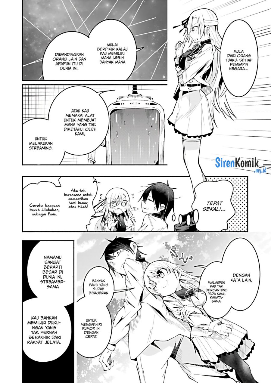 Isekai de Haishin Katsudou wo Shitara Tairyou no Yandere Shinja wo Umidashite Shimatta Ken Chapter 17 Gambar 13