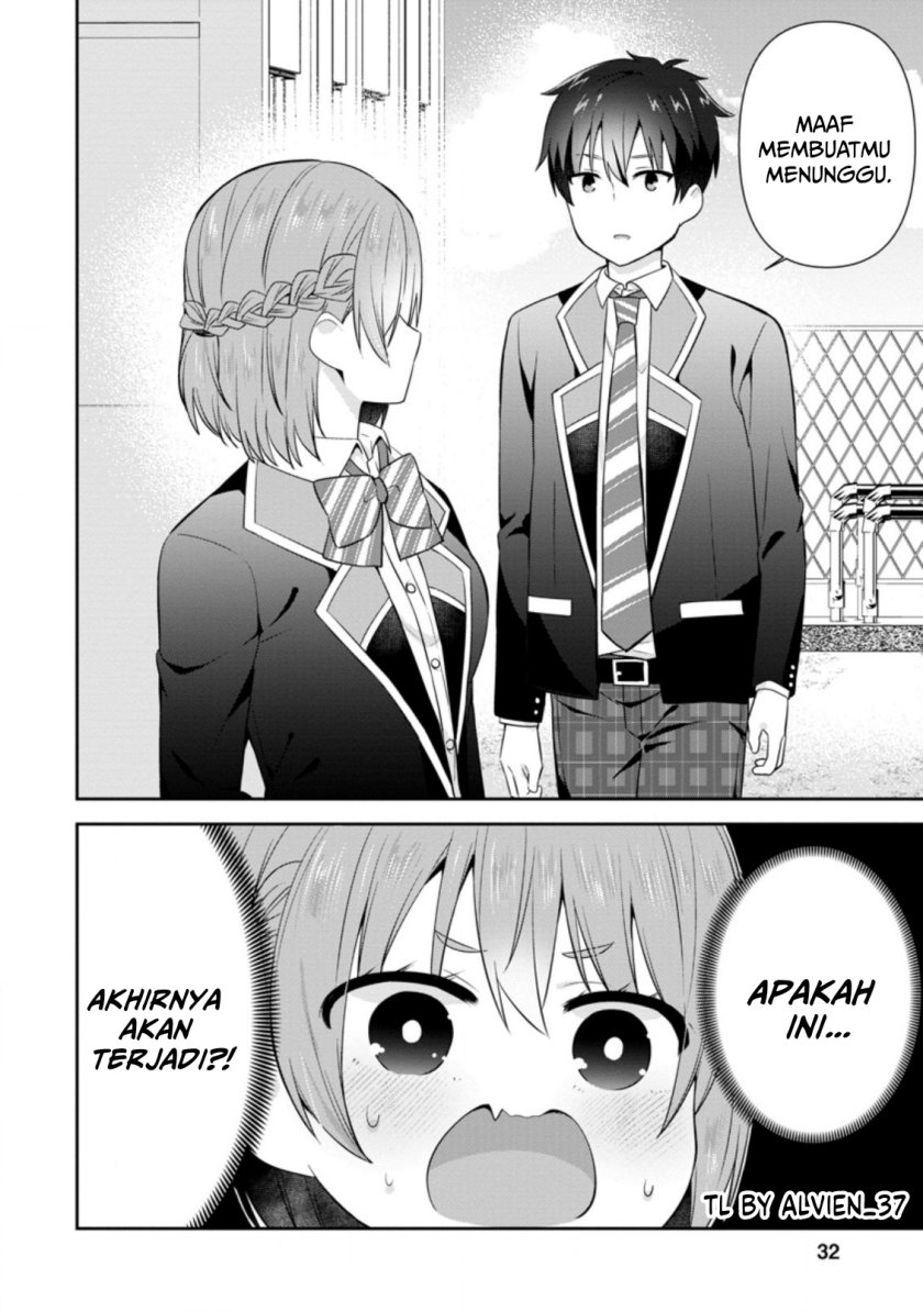The Cute Girl Sitting Next to Me Is Trying to Make Me Fall in Love With Her as a Way to Ridicule Me, but the Tables Were Turned on Her Before She Knew It Chapter 16 Gambar 31