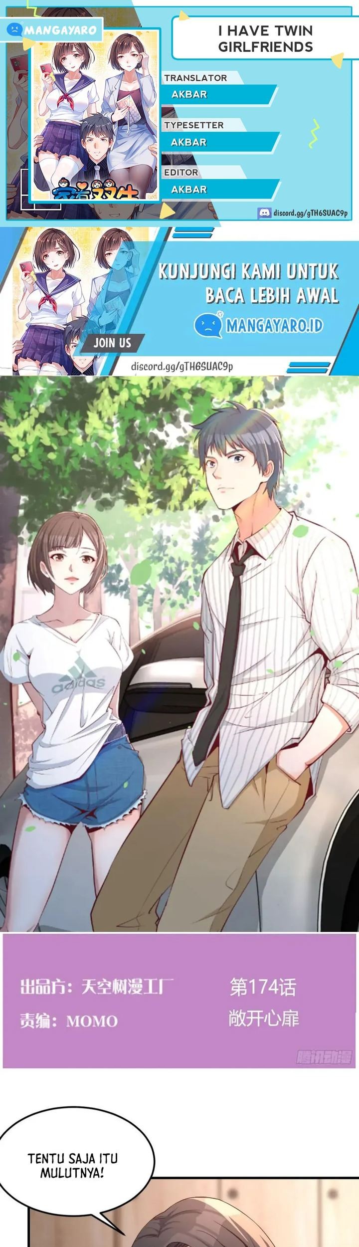 Baca Komik I Have Twin Girlfriends Chapter 174 Gambar 1