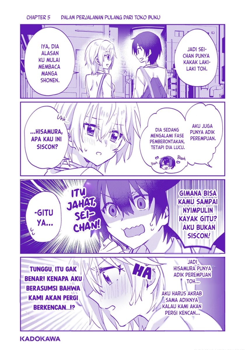 Rabu kome manga ni haitte shimattanode, oshi no make hiroin o zenryoku de shiawaseni suru Chapter 06.5 Gambar 16