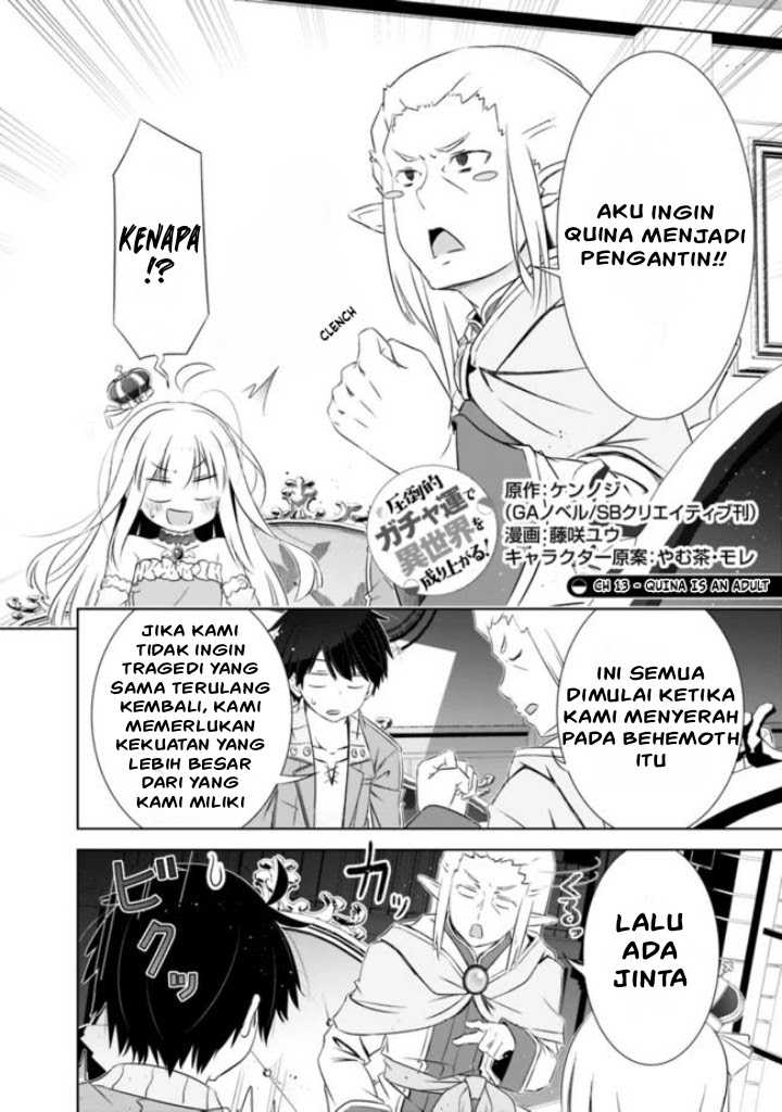 Attouteki Gacha Un De Isekai O Nariagaru! Chapter 13 Gambar 3