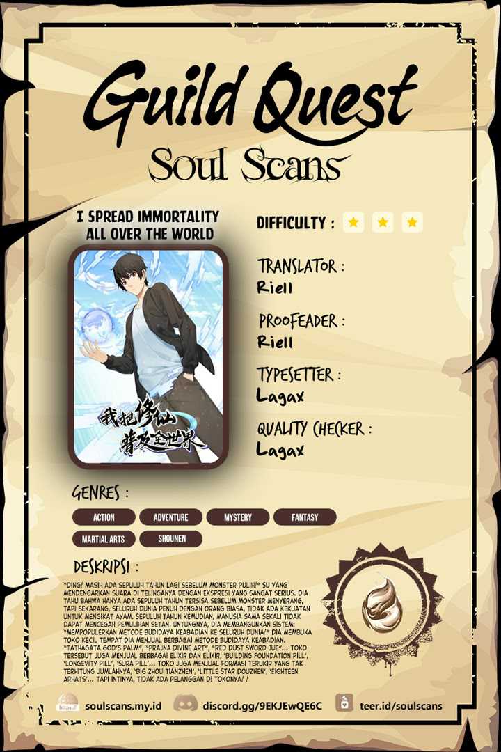 Baca Komik I Spread Immortality All Over The World Chapter 19 Gambar 1