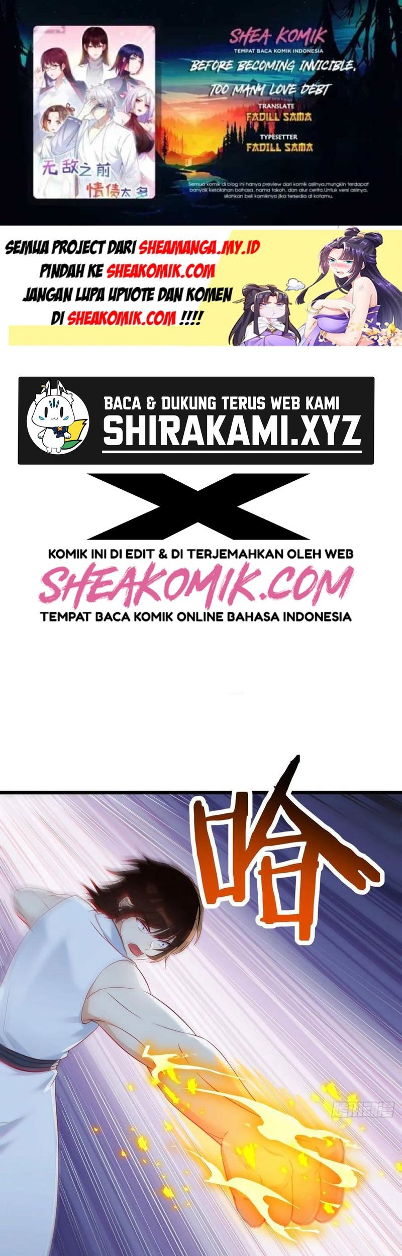 Baca Komik Before Becoming Invincible, Too Many Love Chapter 81 Gambar 1