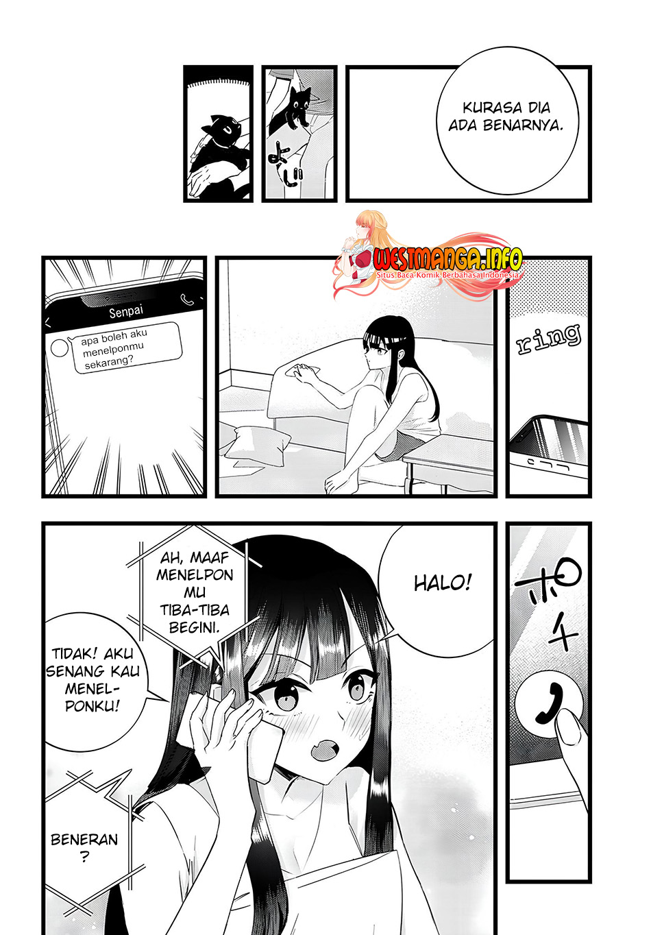 Chiteki de Cool na Kouhai Bijo, Ore no Kai Neko ni naru Chapter 23 Gambar 10