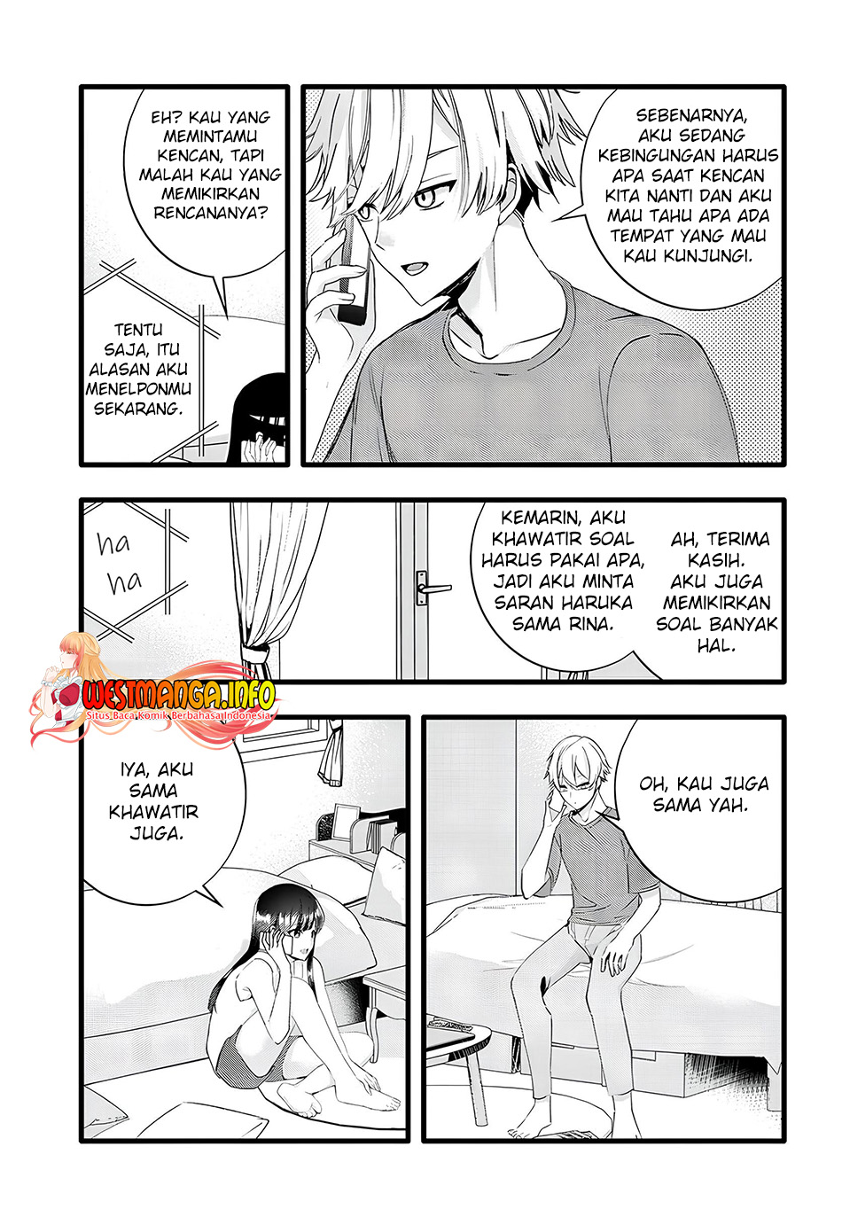 Chiteki de Cool na Kouhai Bijo, Ore no Kai Neko ni naru Chapter 23 Gambar 11