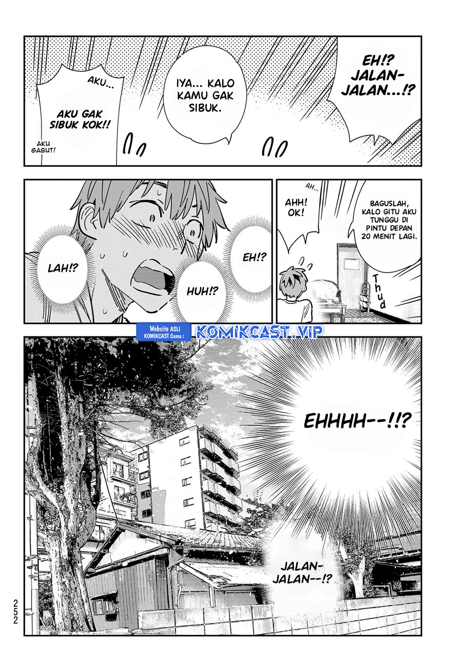 Kanojo Okarishimasu Chapter 290 Gambar 15