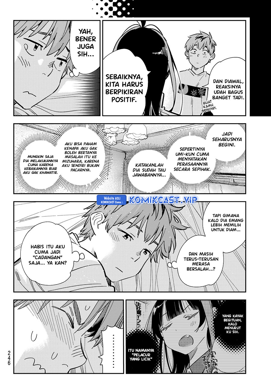 Kanojo Okarishimasu Chapter 290 Gambar 9