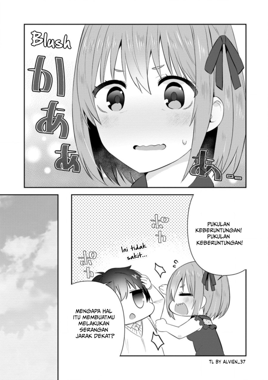 The Cute Girl Sitting Next to Me Is Trying to Make Me Fall in Love With Her as a Way to Ridicule Me, but the Tables Were Turned on Her Before She Knew It Chapter 18 Gambar 26