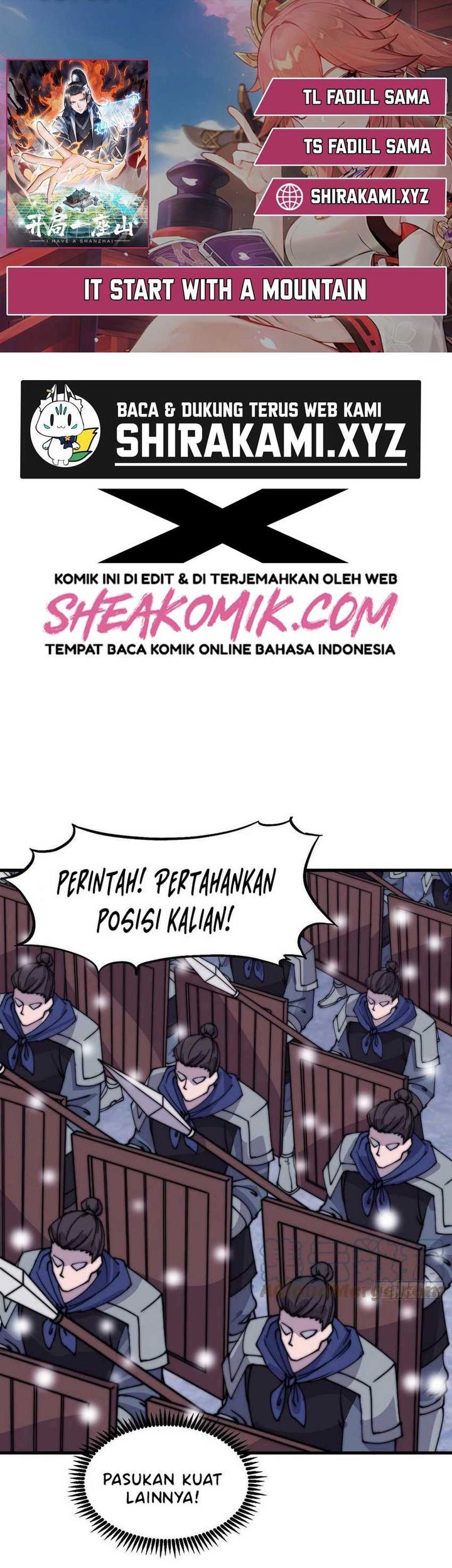 Baca Komik It Starts With A Mountain Chapter 457 Gambar 1