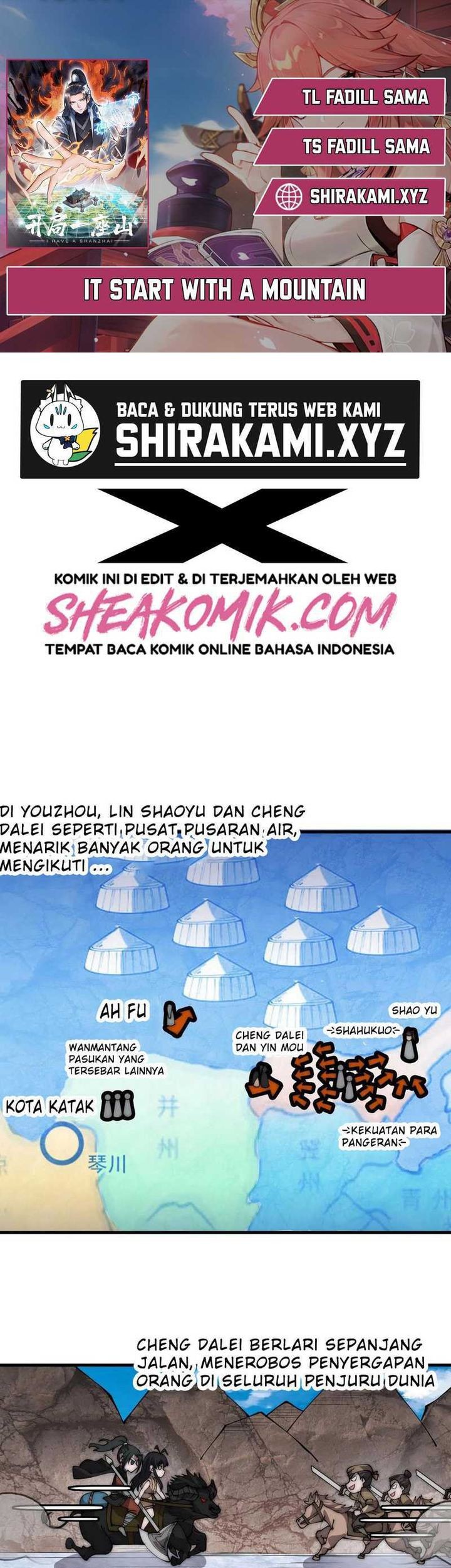 Baca Komik It Starts With A Mountain Chapter 452 Gambar 1