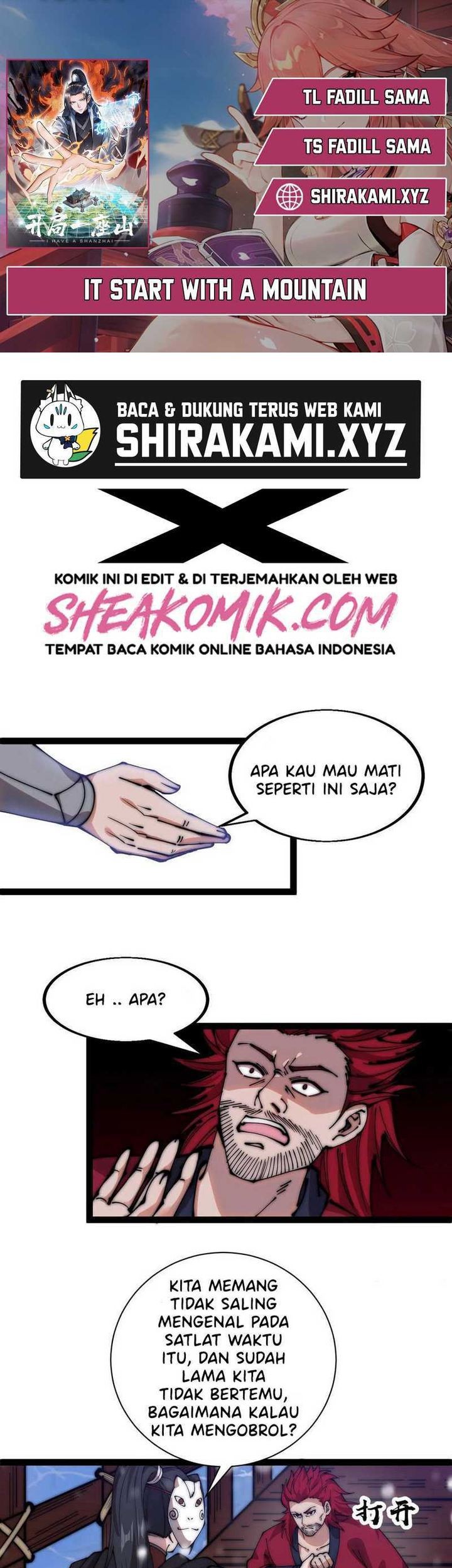Baca Komik It Starts With A Mountain Chapter 445 Gambar 1