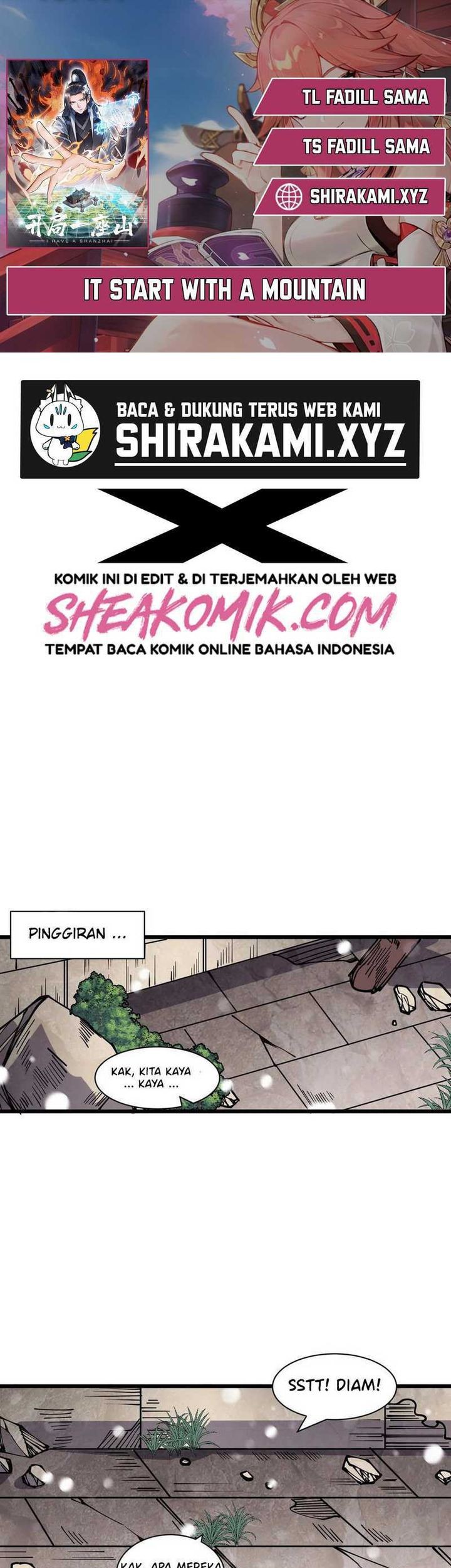 Baca Komik It Starts With A Mountain Chapter 442 Gambar 1