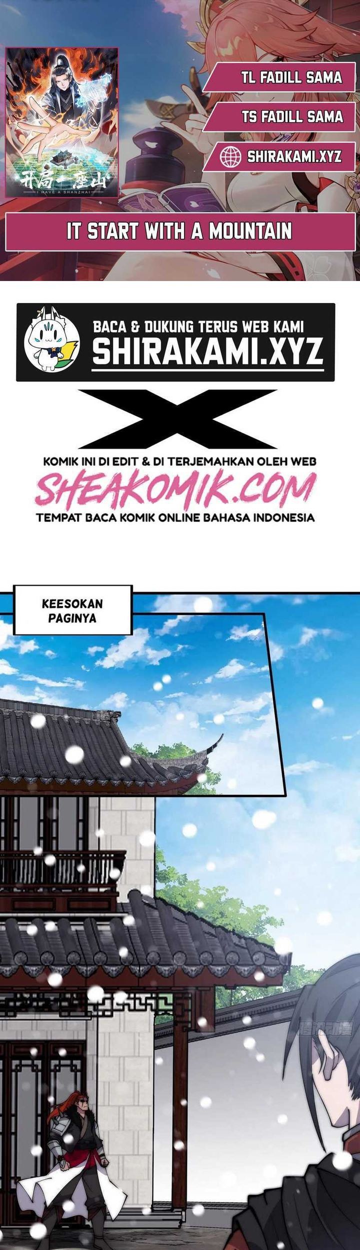 Baca Komik It Starts With A Mountain Chapter 439 Gambar 1