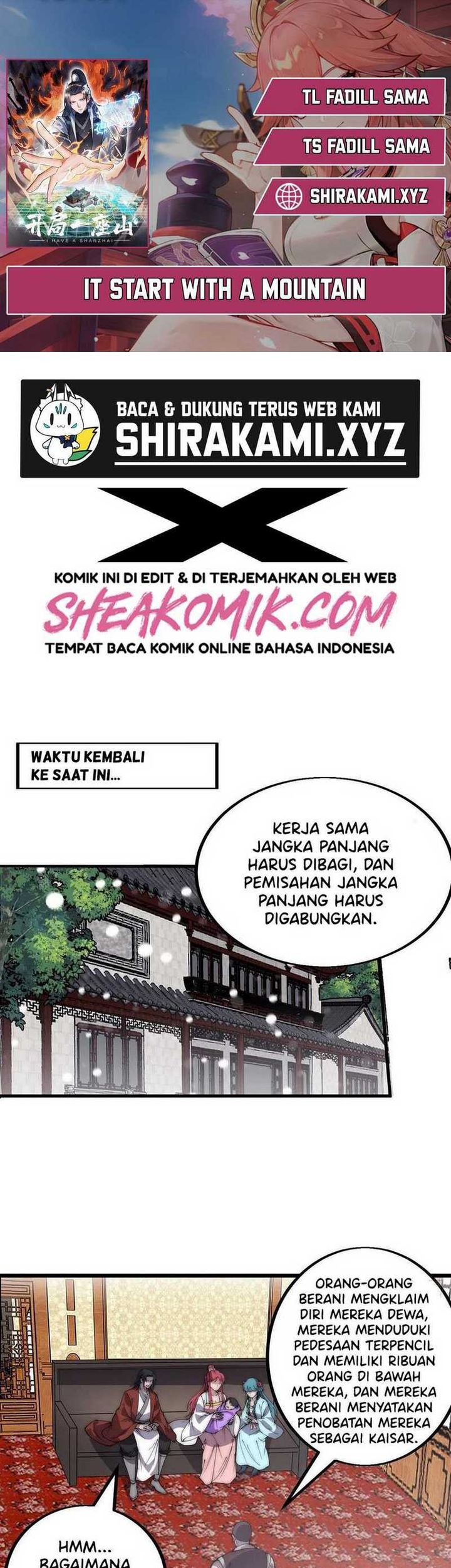 Baca Komik It Starts With A Mountain Chapter 435 Gambar 1