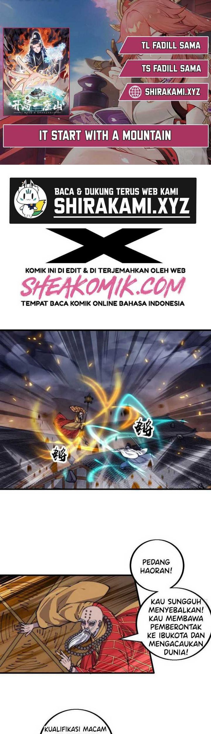 Baca Komik It Starts With A Mountain Chapter 433 Gambar 1