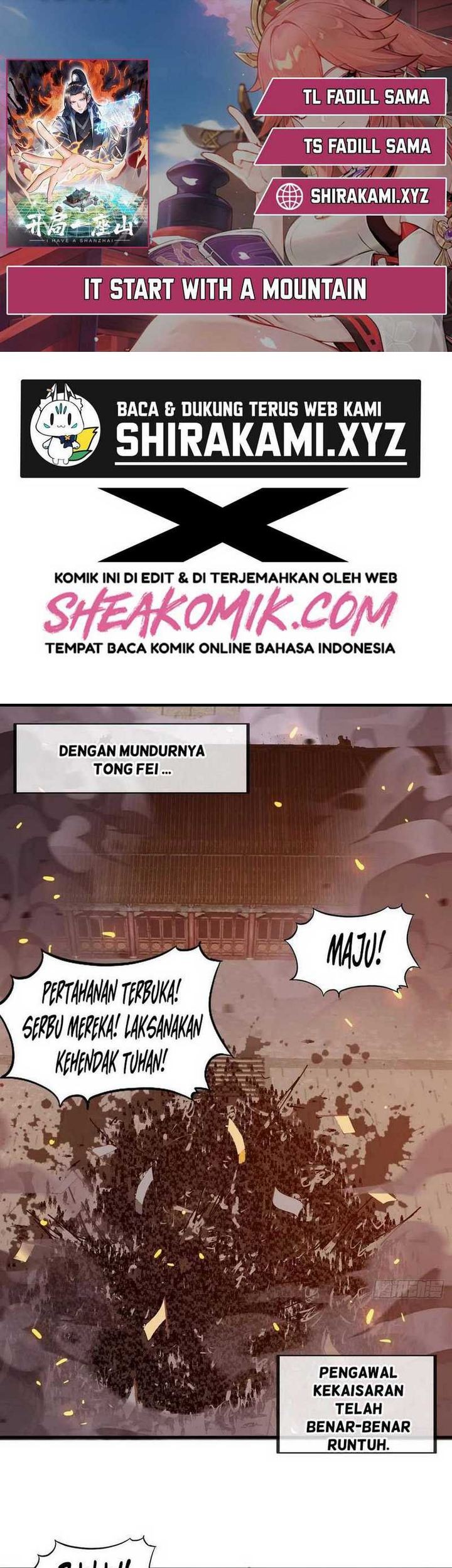Baca Komik It Starts With A Mountain Chapter 432 Gambar 1