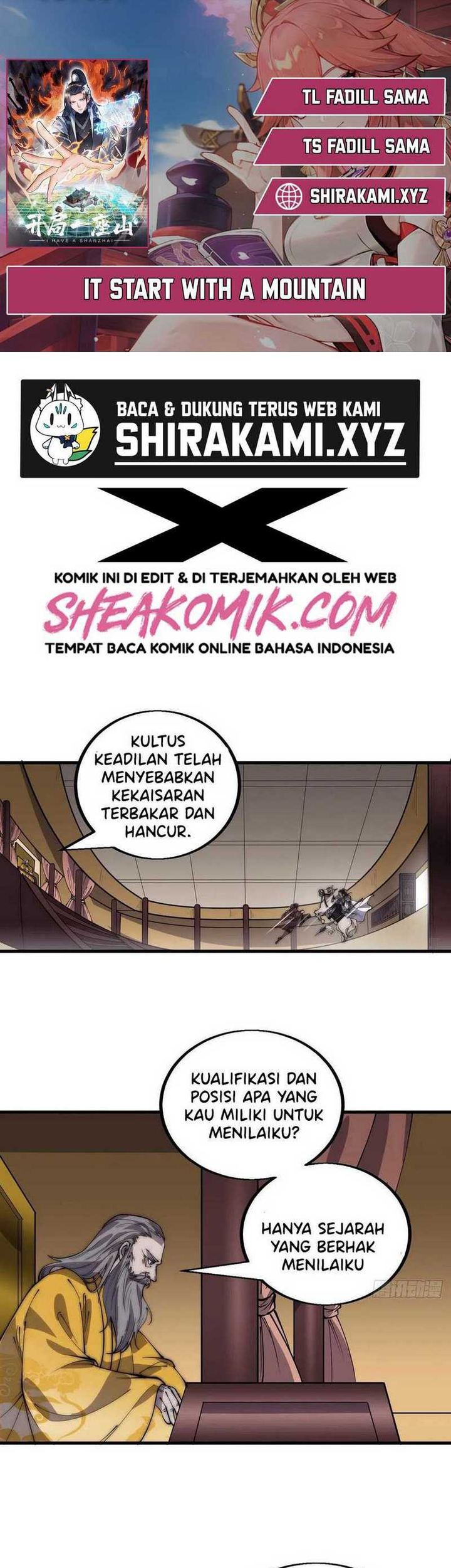 Baca Komik It Starts With A Mountain Chapter 431 Gambar 1