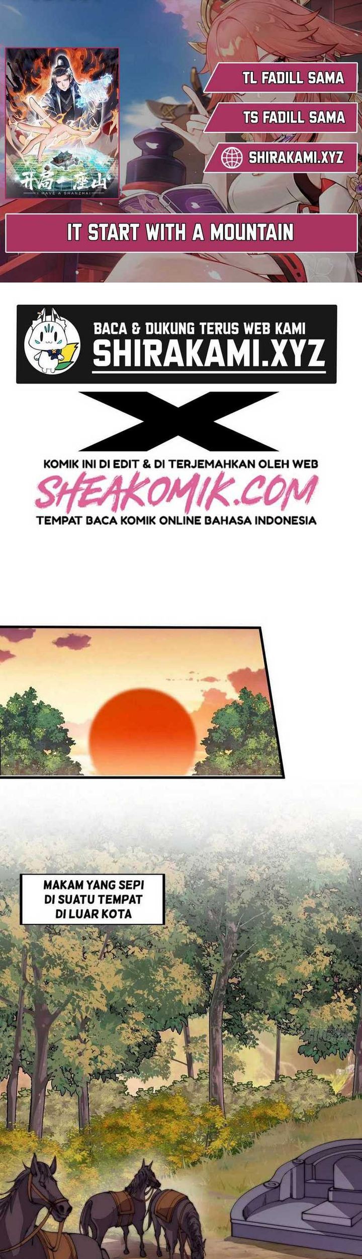 Baca Komik It Starts With A Mountain Chapter 425 Gambar 1