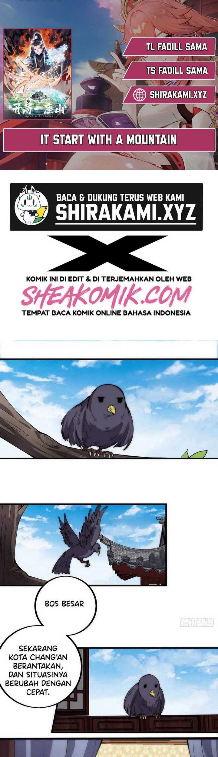 Baca Komik It Starts With A Mountain Chapter 418 Gambar 1