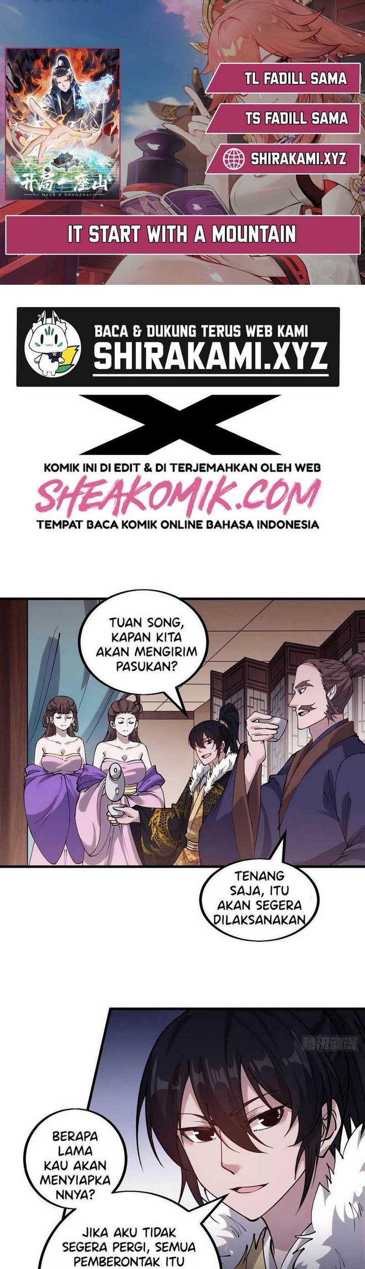 Baca Komik It Starts With A Mountain Chapter 416 Gambar 1