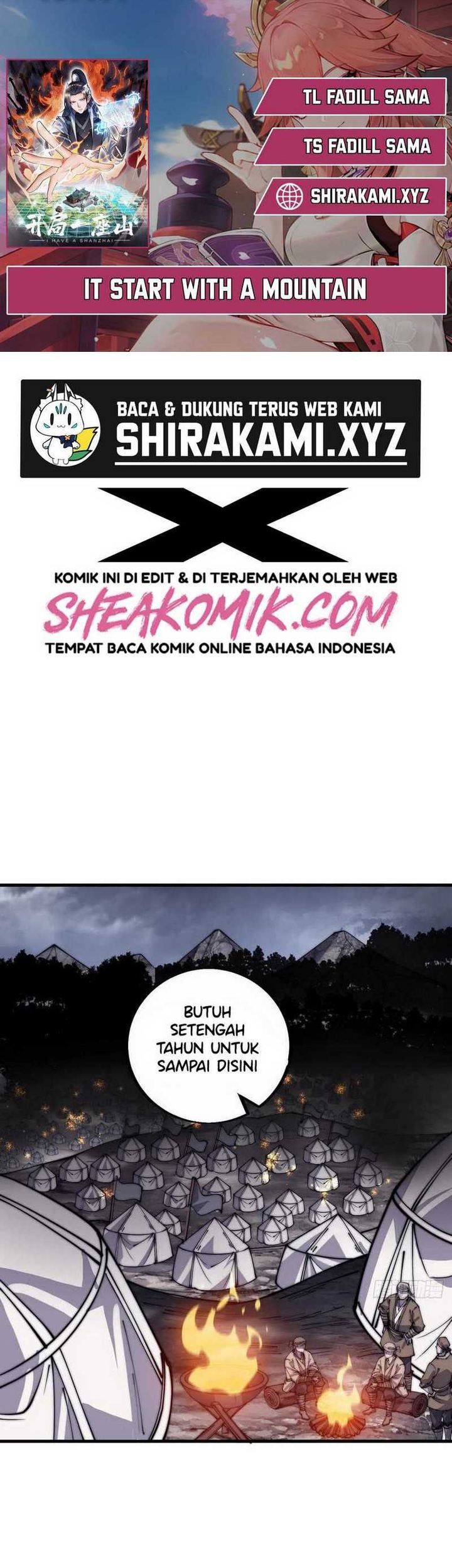Baca Komik It Starts With A Mountain Chapter 414 Gambar 1