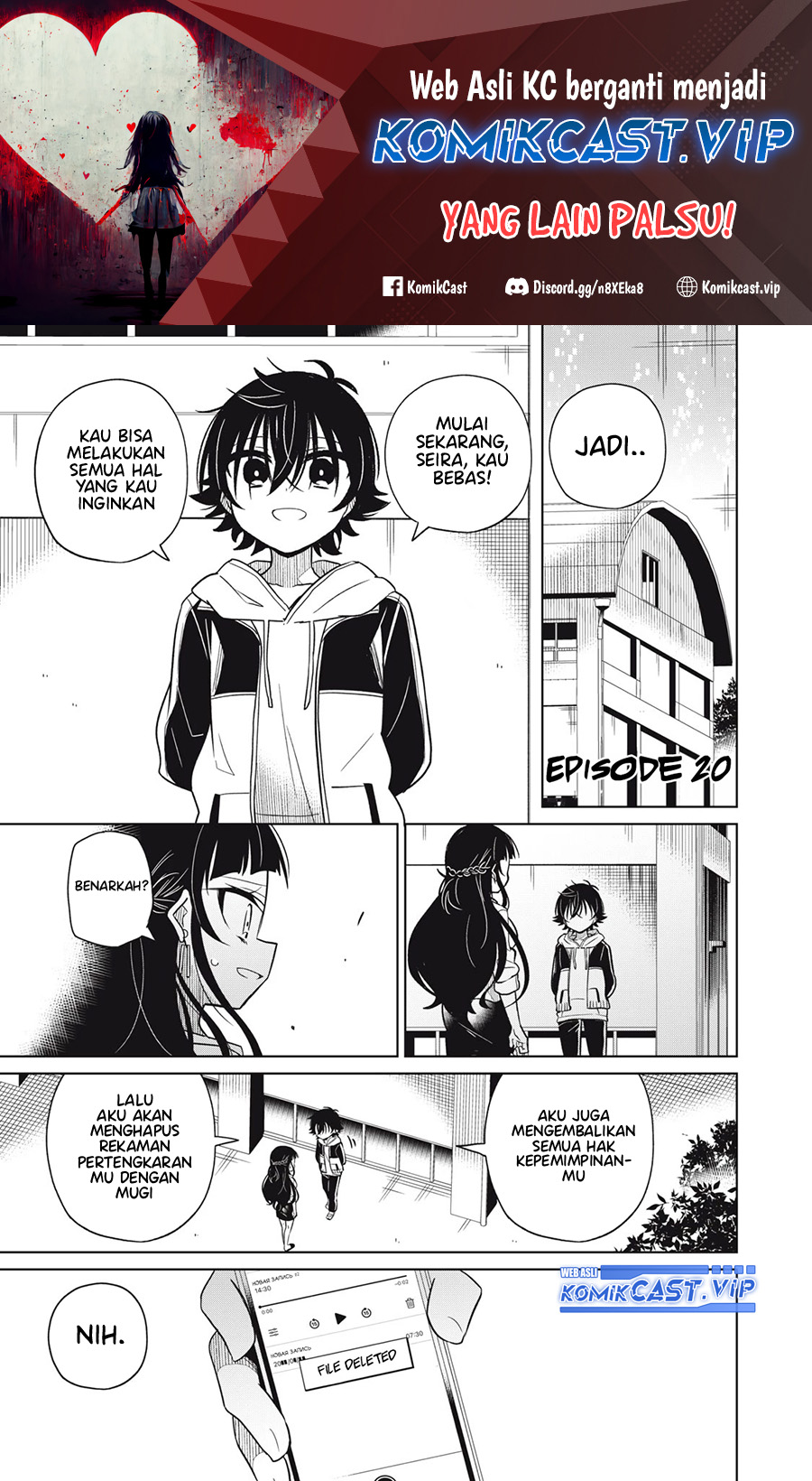 Baca Boku wa Kimitachi wo Shihai Suru Chapter 20 Gambar 2