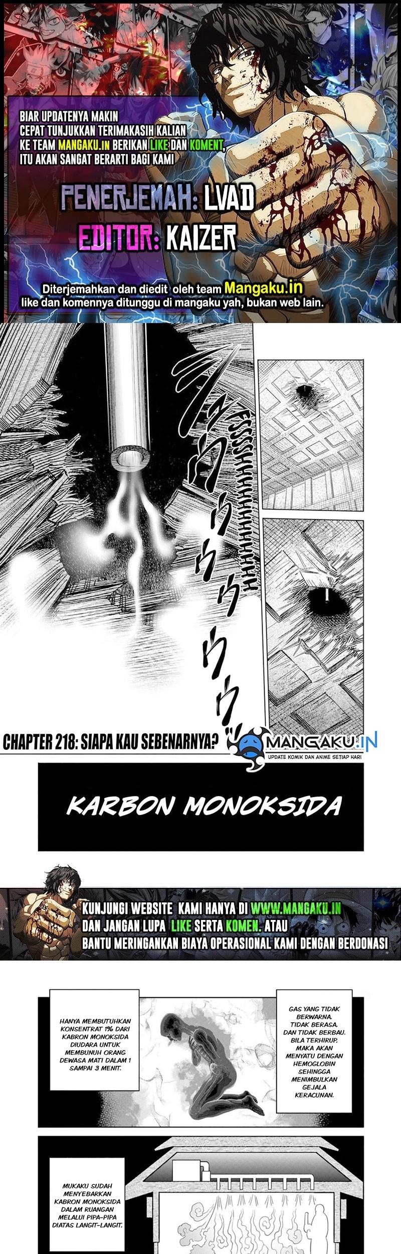 Baca Komik Kengan Omega Chapter 218 Gambar 1