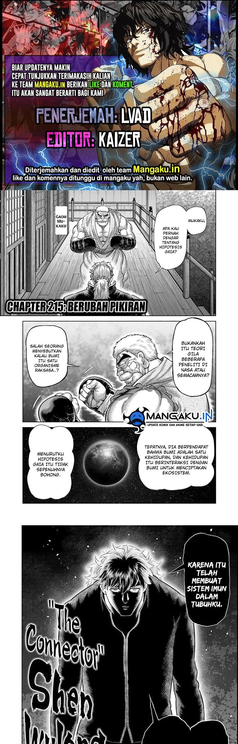 Baca Komik Kengan Omega Chapter 215 Gambar 1