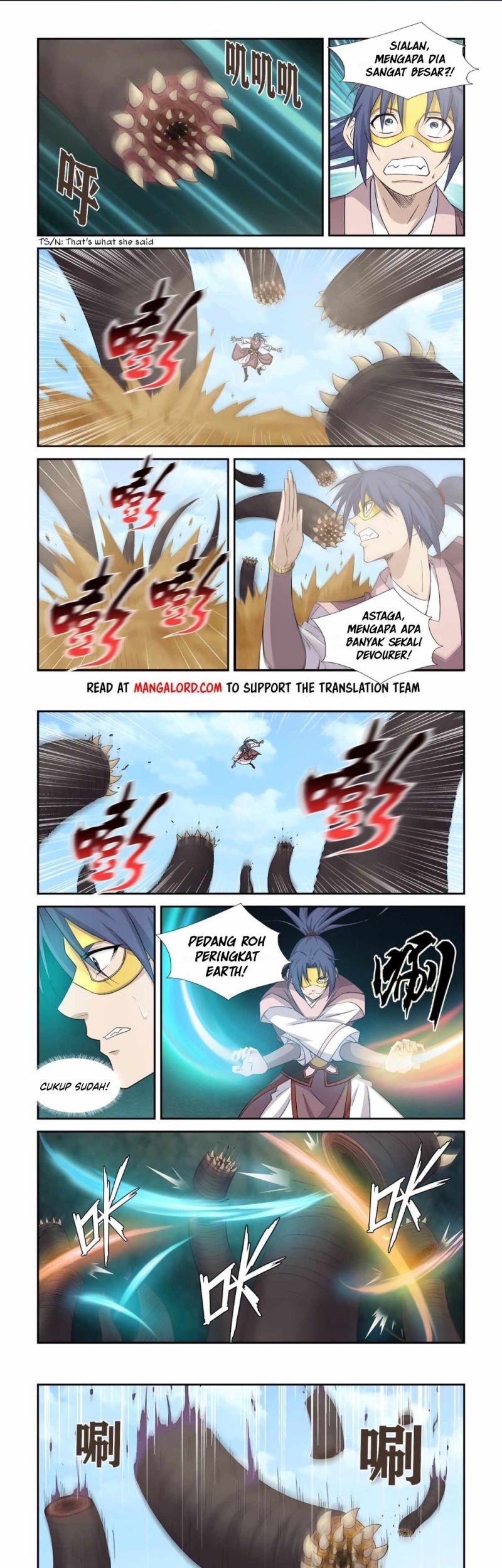 Baca Heaven Defying Sword Chapter 393 Gambar 2