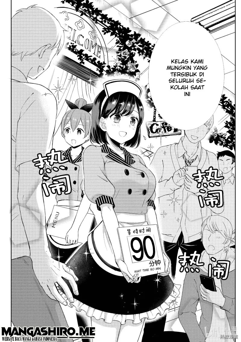Watari-kun no xx ga Houkai Sunzen Chapter 57 Gambar 10