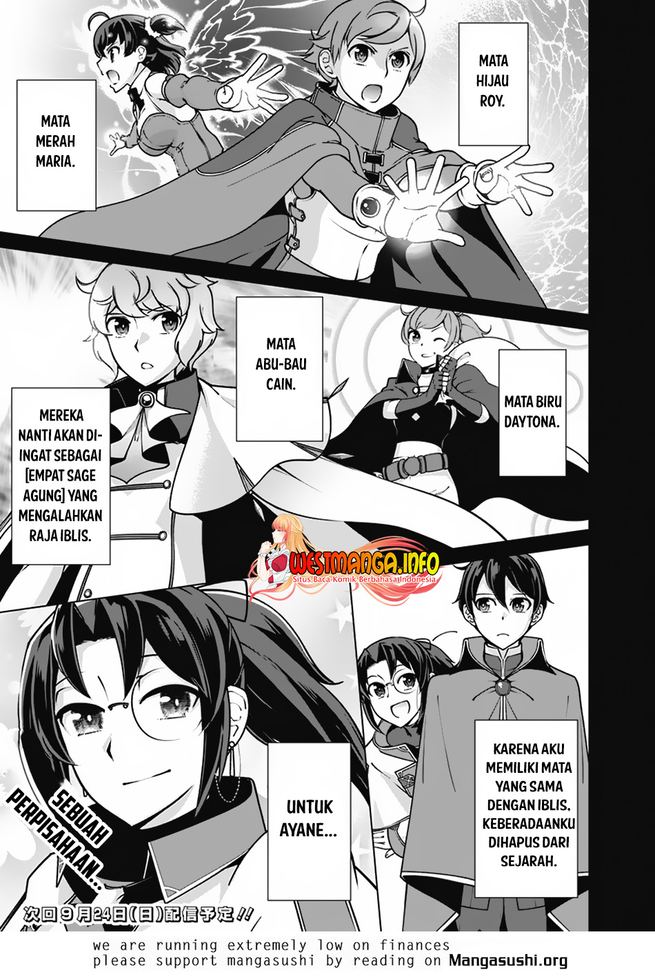 Rettou Me no Tensei Majutsushi Shiitage Rareta Moto Yuusha wa Mirai no Sekai o Yoyuu de Ikinuku Chapter 107 Gambar 22