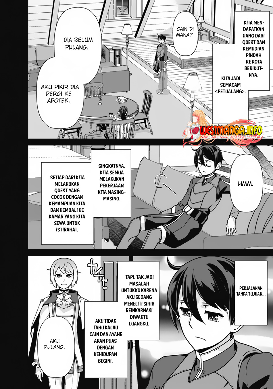 Rettou Me no Tensei Majutsushi Shiitage Rareta Moto Yuusha wa Mirai no Sekai o Yoyuu de Ikinuku Chapter 107 Gambar 4