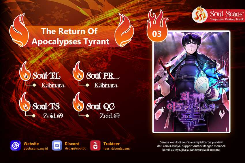 Baca Komik The Return Of Apocalypses Tyrant Chapter 03 Gambar 1