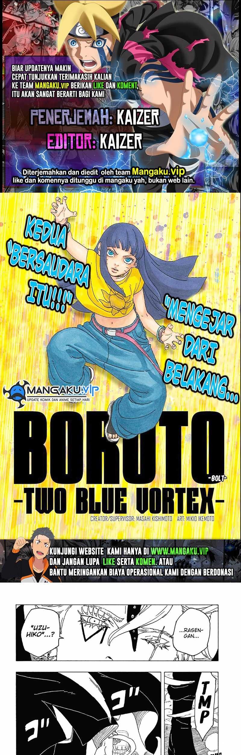 Baca Komik Boruto: Two Blue Vortex Chapter 03 Gambar 1