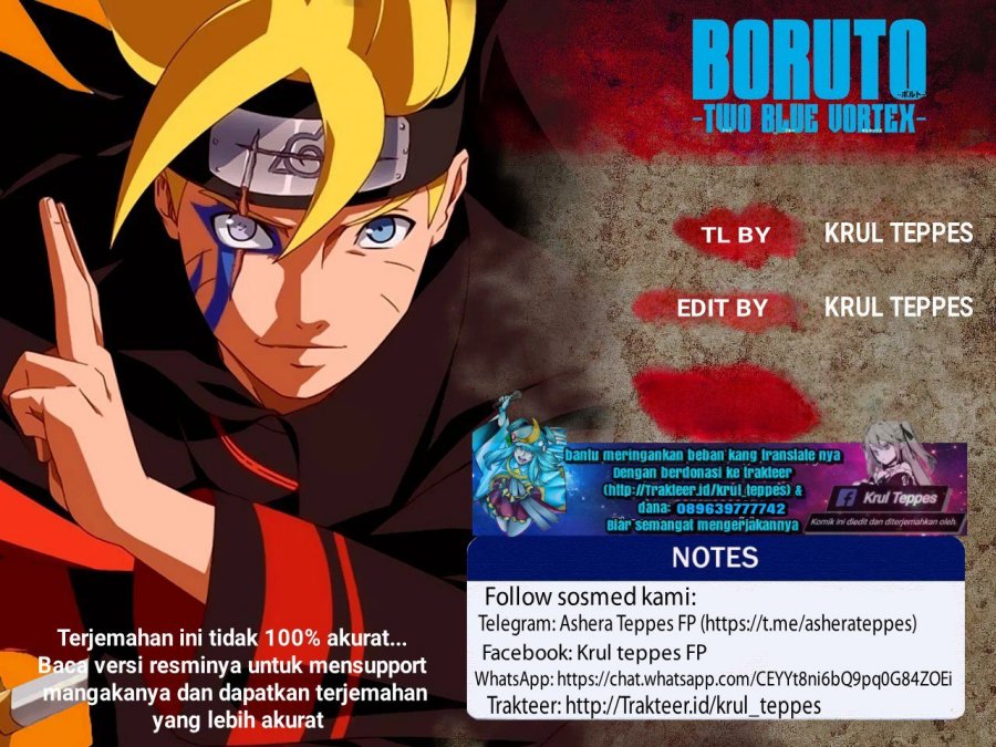 Baca Komik Boruto: Two Blue Vortex Chapter 02 Gambar 1