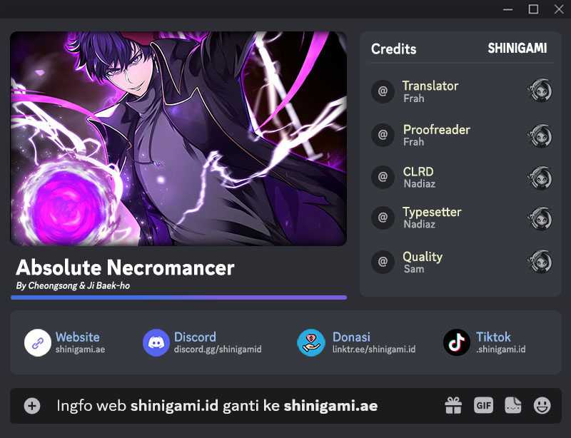 Baca Komik Absolute Necromancer Chapter 36 Gambar 1