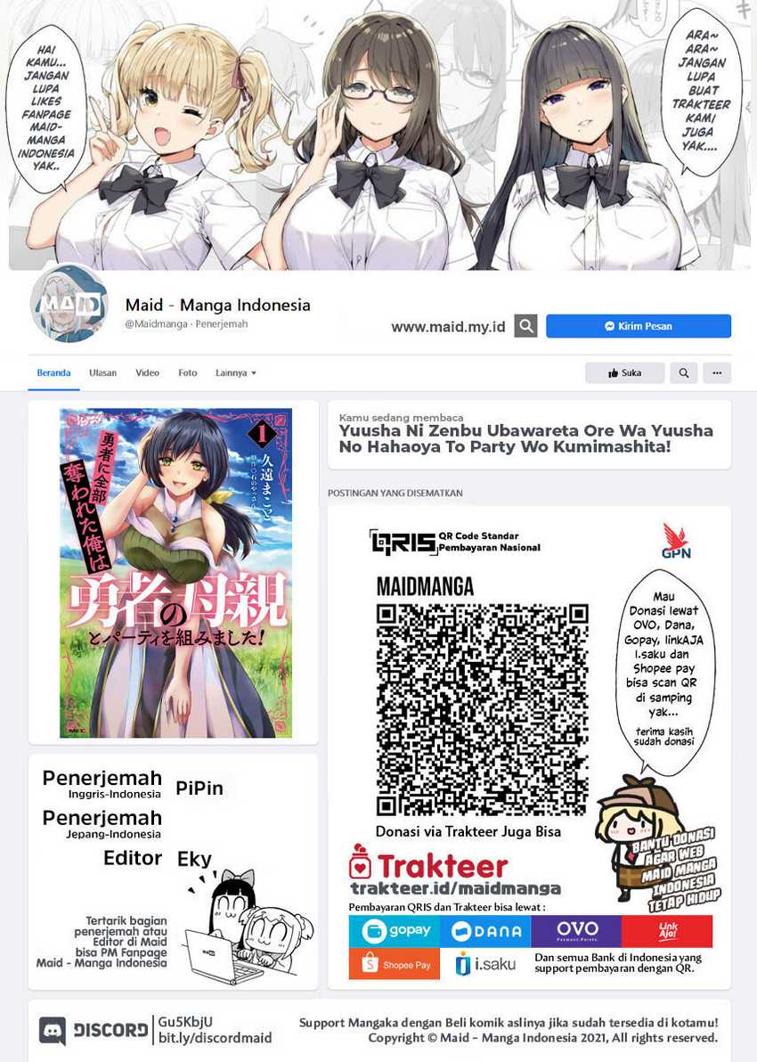 Baca Manga Yuusha ni Zenbu Ubawareta Ore wa Yuusha no Hahaoya to Party wo Kumimashita! Chapter 10 Gambar 2