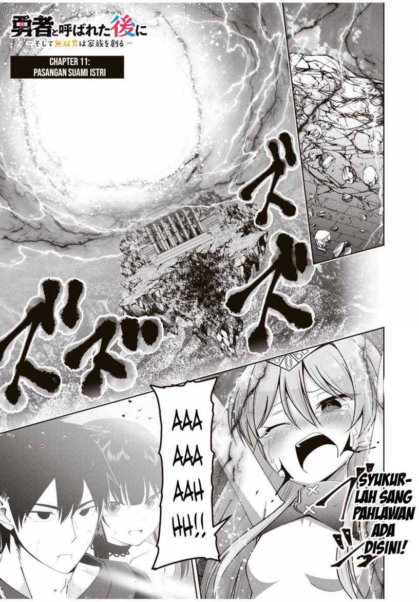 Baca Manga Yuusha to Yobareta Nochi ni – Soshite Musou Otoko wa Kazoku wo Tsukuru Chapter 11 Gambar 2