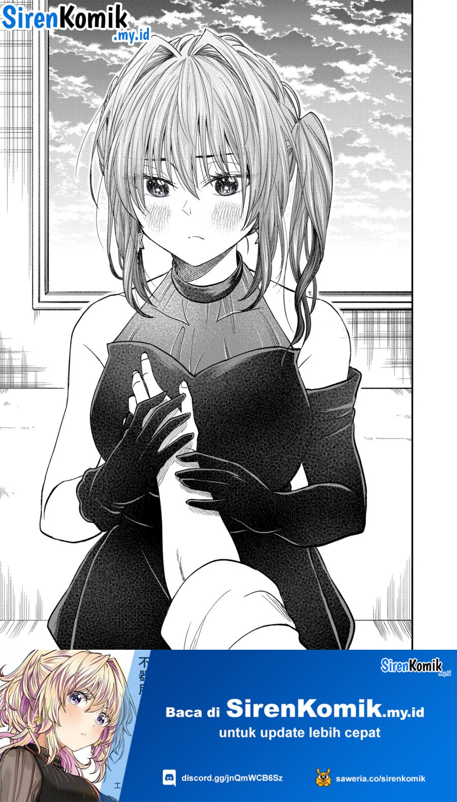 Awkward Senpai Serialization Chapter 53 Gambar 12