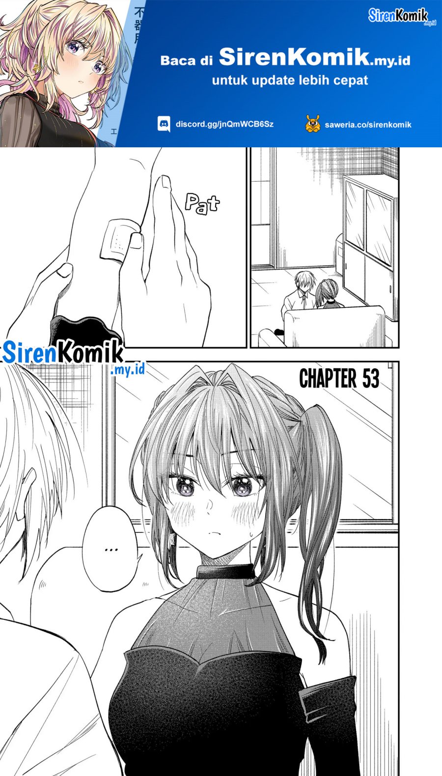 Baca Manga Awkward Senpai Serialization Chapter 53 Gambar 2