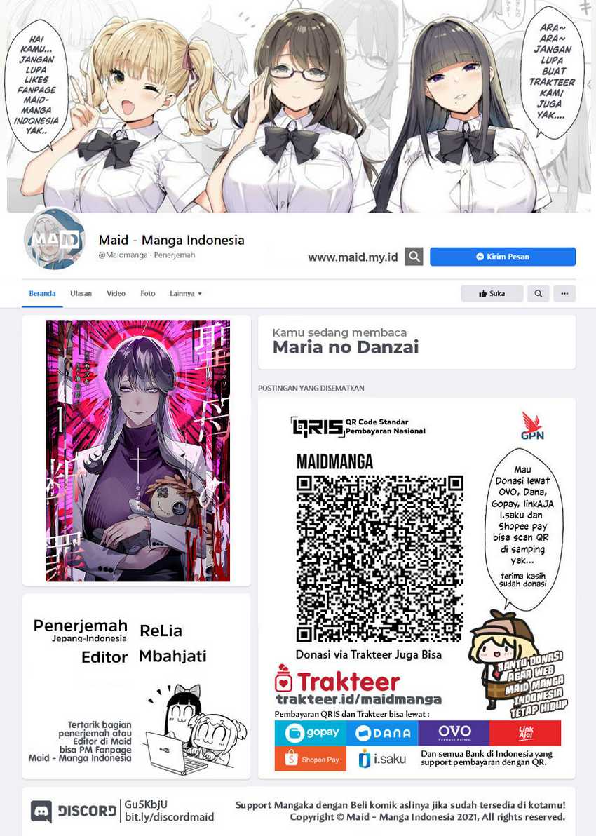 Baca Maria no Danzai Chapter 10 Gambar 2