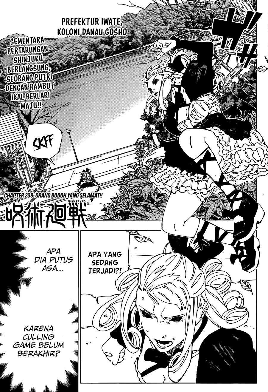 Baca Jujutsu Kaisen Chapter 239 Gambar 2