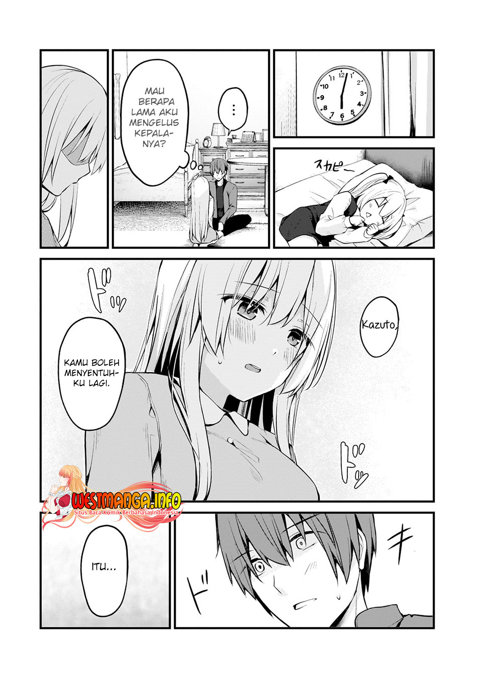 Netoge no Yome ga Ninki Idol datta ken ~Cool-kei no kanojo wa genjitsu demo yome no tsumori de iru~ Chapter 13 Gambar 12