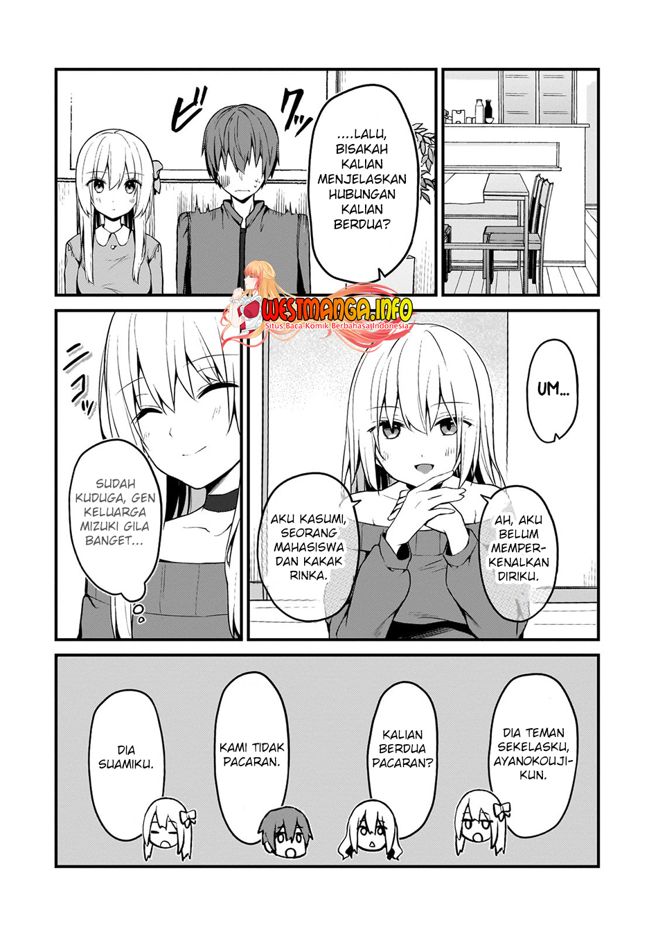 Netoge no Yome ga Ninki Idol datta ken ~Cool-kei no kanojo wa genjitsu demo yome no tsumori de iru~ Chapter 13 Gambar 14