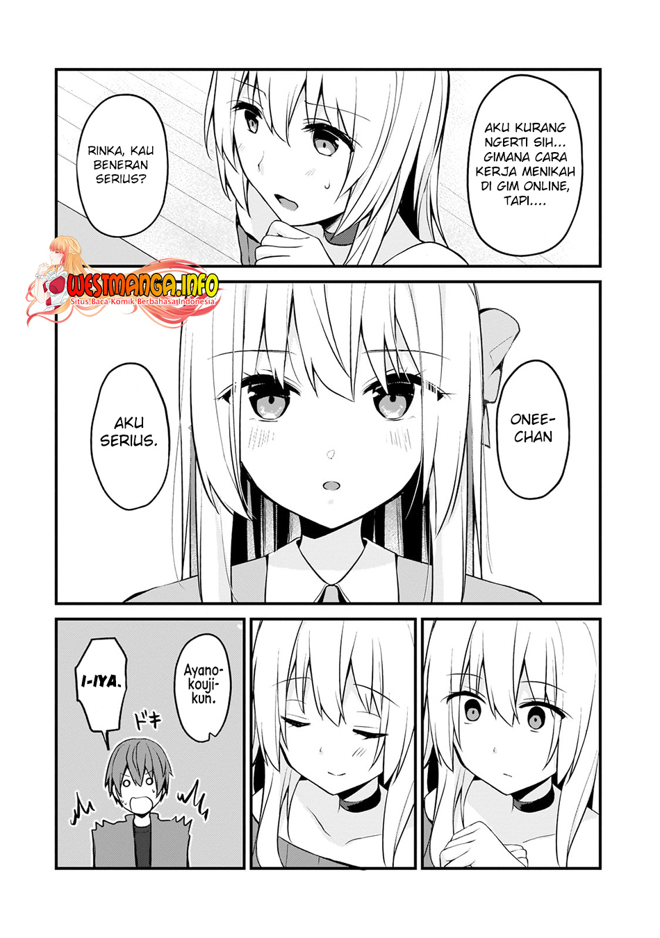 Netoge no Yome ga Ninki Idol datta ken ~Cool-kei no kanojo wa genjitsu demo yome no tsumori de iru~ Chapter 13 Gambar 16