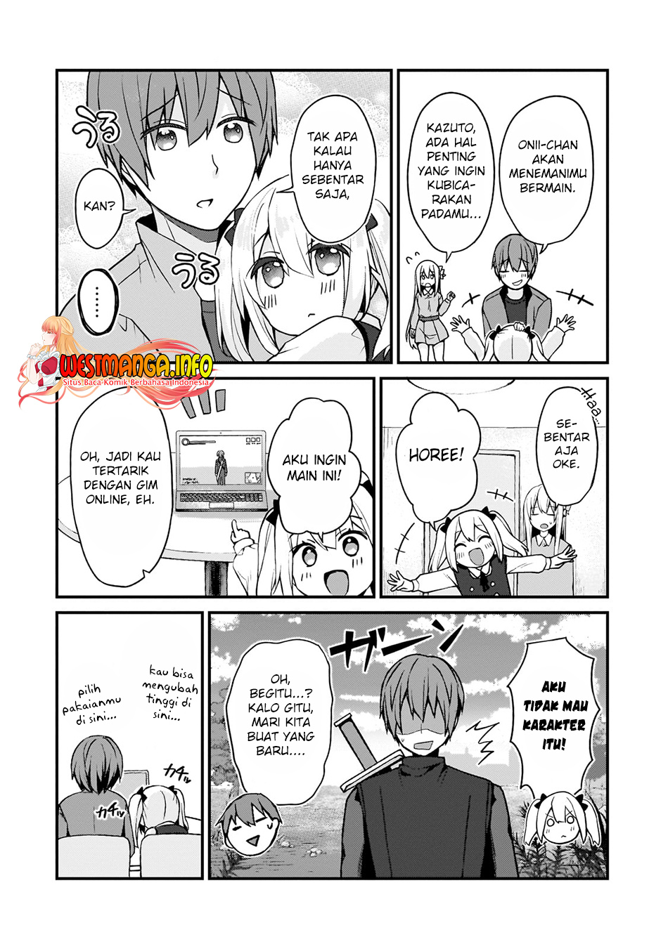 Netoge no Yome ga Ninki Idol datta ken ~Cool-kei no kanojo wa genjitsu demo yome no tsumori de iru~ Chapter 13 Gambar 6